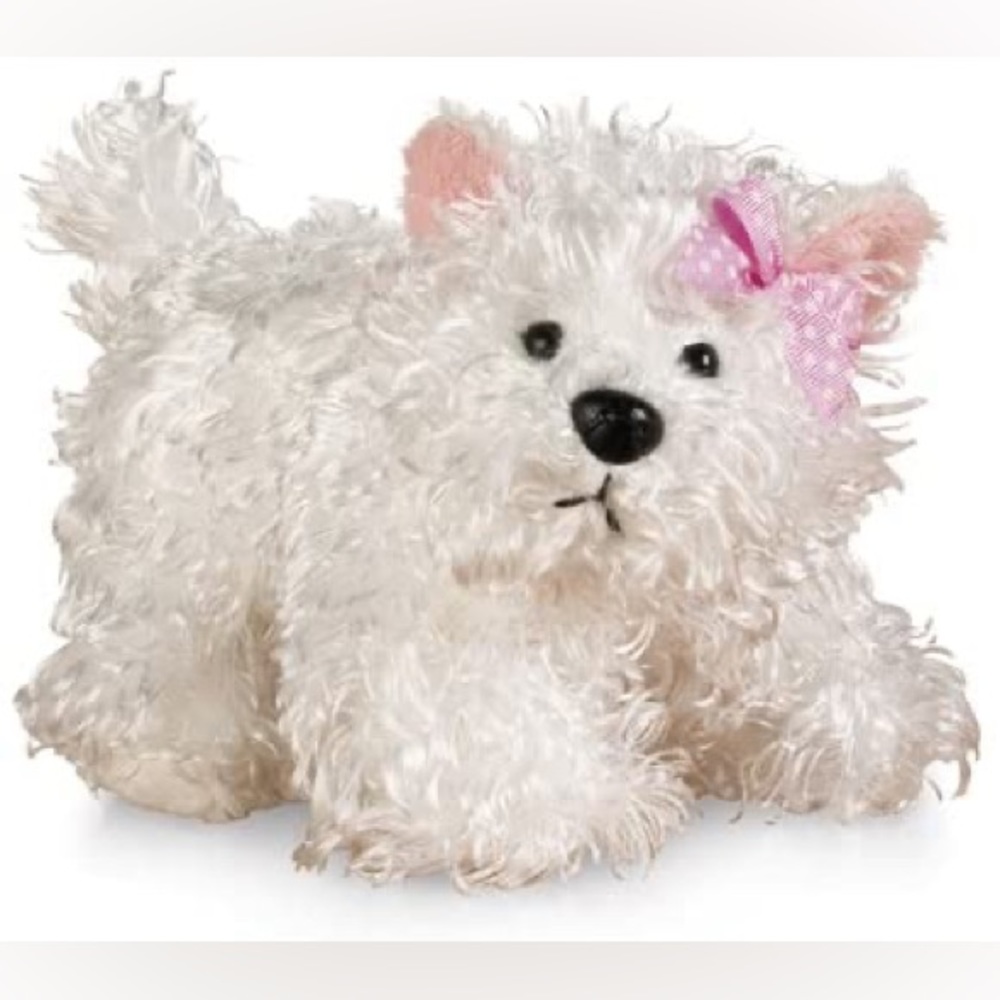 Webkinz White Terrier - perfect condition!